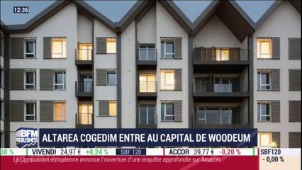 Altarea Cogedim rachète le spécialiste de la construction en bois Woodeum