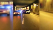 İstanbul'da asker uğurlayan magandalar tünel kapatıp havaya ateş açtı