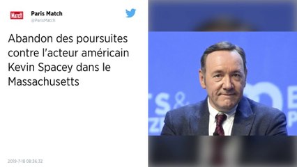 Abandon des poursuites contre l'acteur américain Kevin Spacey dans le Massachusetts