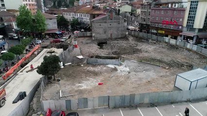 TRABZON TARİHİ KÖPRÜYE HASAR VEREN YOL DURDURULDU