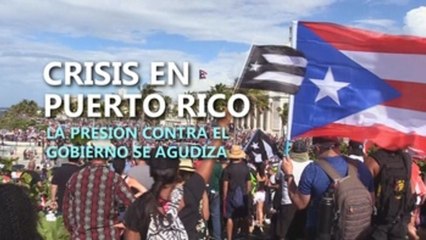 Crisis en Puerto Rico, la presión contra el gobernador se agudiza