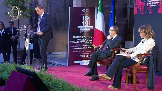 Roma - I partiti politici di massa e la riforma elettorale (17.07.19)