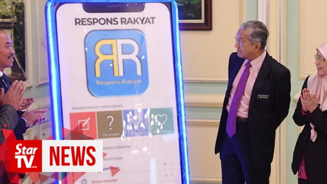 Respons Rakyat app enables complaints to be sent to 460 government entities
