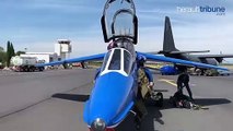 LE CAP D'AGDE - Visite d'un alpha jet !