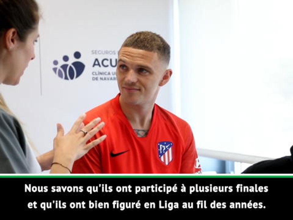 Atlético - Trippier : "Impatient de travailler avec Simeone"