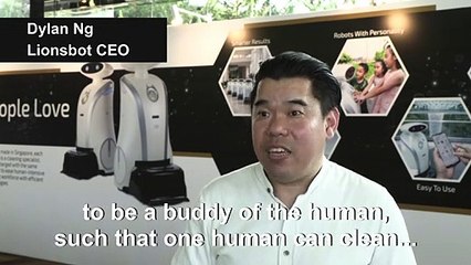Rapping robots in Singapore