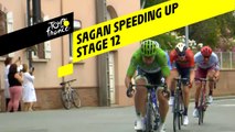 Sagan accélère / Sagan speeding up - Étape 12 / Stage 12 - Tour de France 2019
