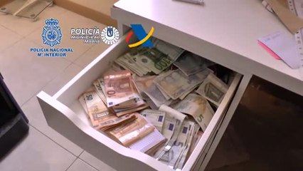 Golpe al contrabando de tabaco falsificado y blanqueo de capitales