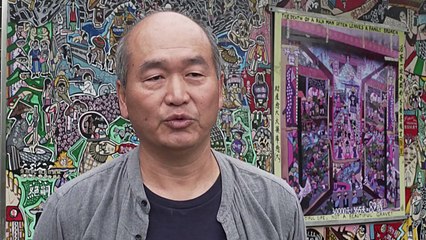 Taiwanese 'graffiti village' eases elderly loneliness