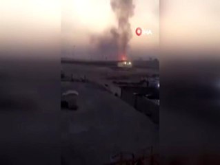 Erbil'de silah ve mühimmat deposunda patlama