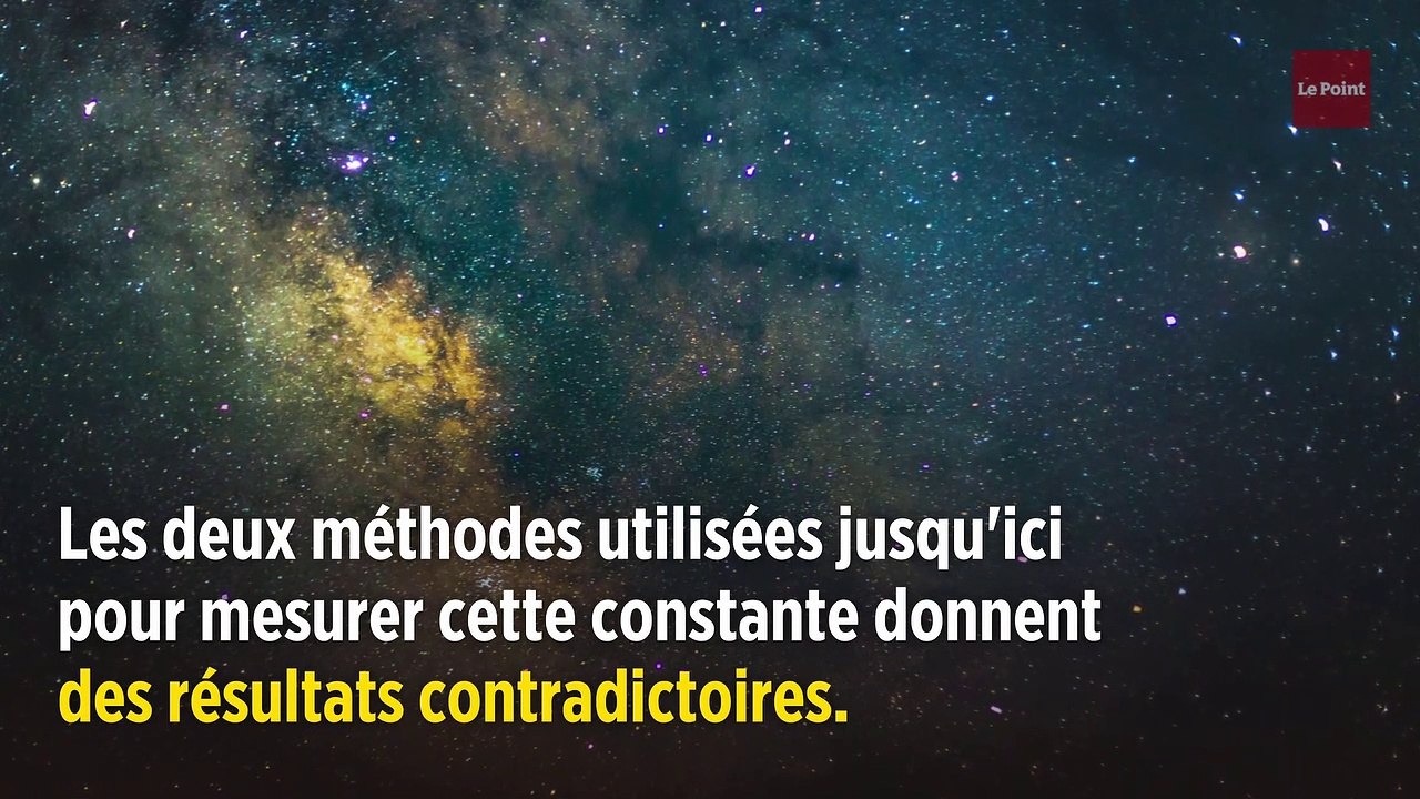 Expansion de l'univers : le mystère s'épaissit...