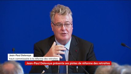 "C'est un système plus juste", assure Jean-Paul Delevoye en présentant son rapport sur les retraites