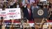 Trump rallies in Greenville as impeachment bid blocked in Congress