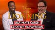 The Lion King 2019: Jon Favreau and Chiwetel Ejiofor test their knowledge of the Disney classic!