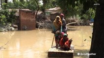 Widespread flooding in India leaving residents in despair and hungry