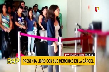 Eva Bracamonte presenta libro sobre sus años en prisión