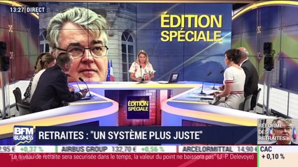 Retraites: "un système plus juste" - 18/07