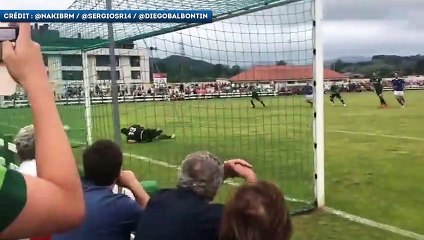 Luca Zidane arrête un penalty pour son premier match avec Santander
