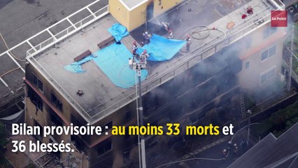 Kyoto : au moins 33 morts dans l’incendie d’un studio d’animation