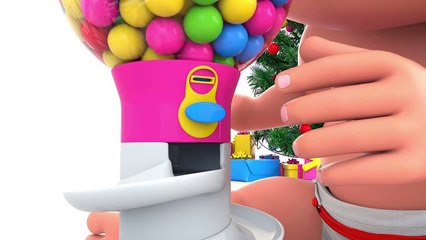 Learn Colors for Children with Super Kid Play Gumball Machine - Learning Colors Videos