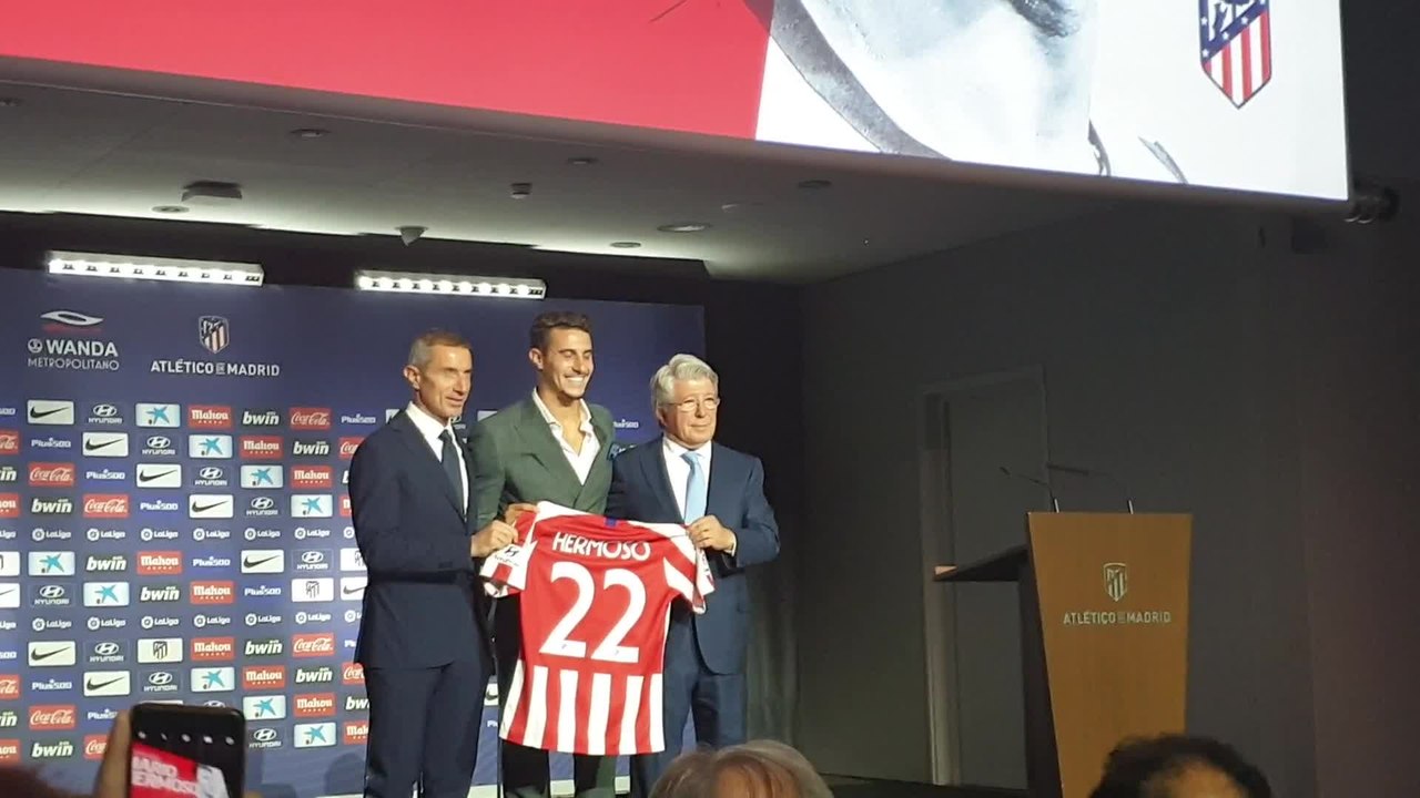 Mario Hermoso  ya viste la camiseta del Atlético de Madrid