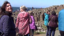 Giants Causeway - 40,000 hexagonal-shaped  volcanic pillars , North Ireland 2 , 10 Jun 2019