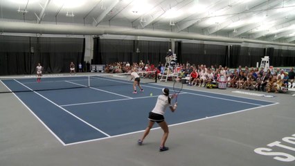 Ryan Lopez and Feliciano López with the volley of the night!