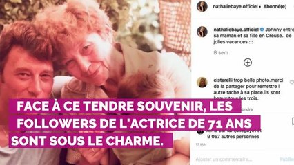 PHOTO. Nathalie Baye partage un tendre souvenir de Laura Smet,...