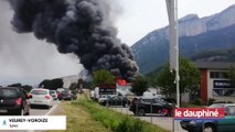 ISÈRE Un incendie dévaste une casse automobile