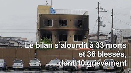 L'incendie criminel d'un studio d'animation au Japon fait 33 morts
