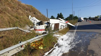 Αναγκαστική προσγείωση μονοκινητήριου αεροσκάφους σε παράδρομο της Εγνατίας Οδού