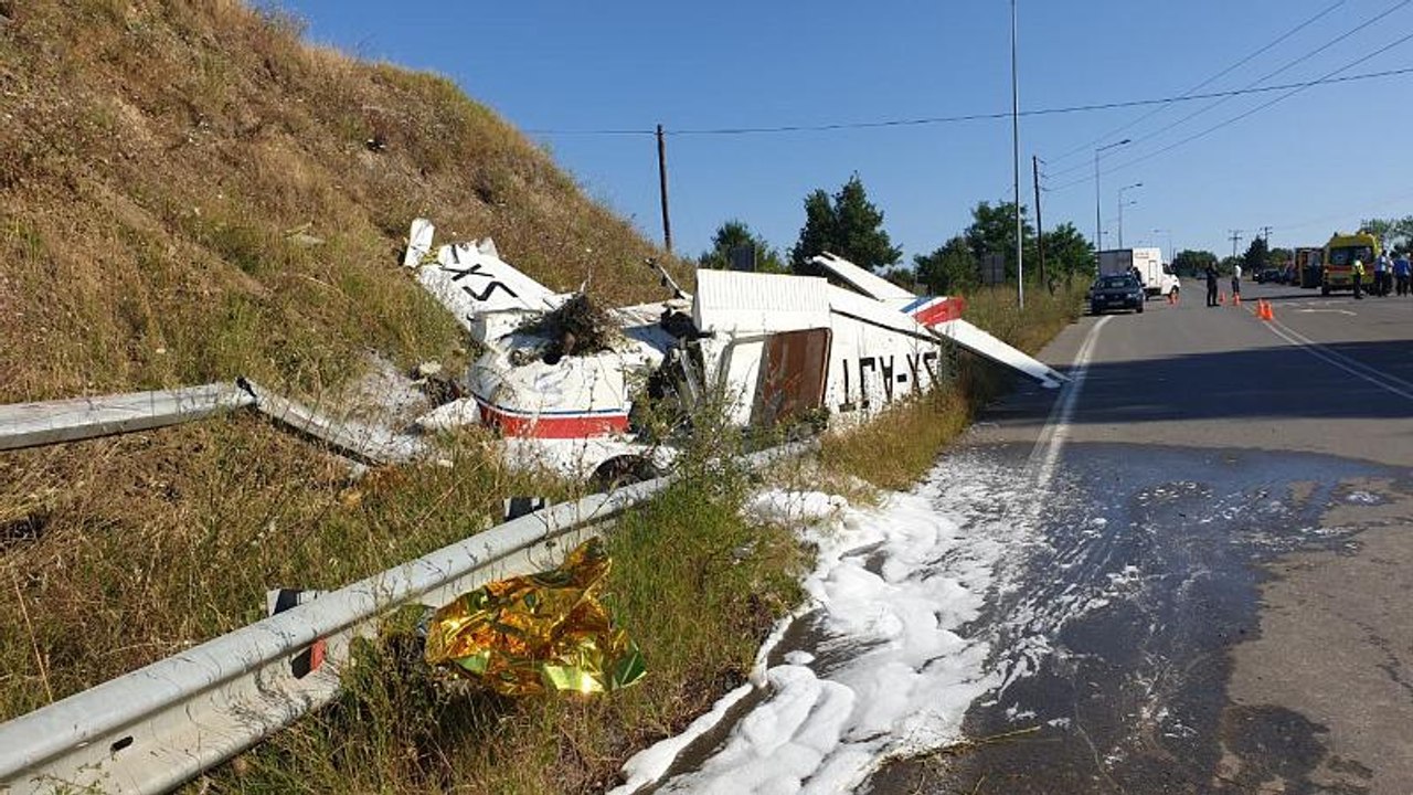Αναγκαστική προσγείωση μονοκινητήριου αεροσκάφο...