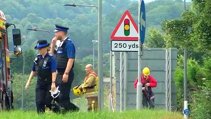 FIRE DESTROYS Cribbs Causeway's Premier Inn!