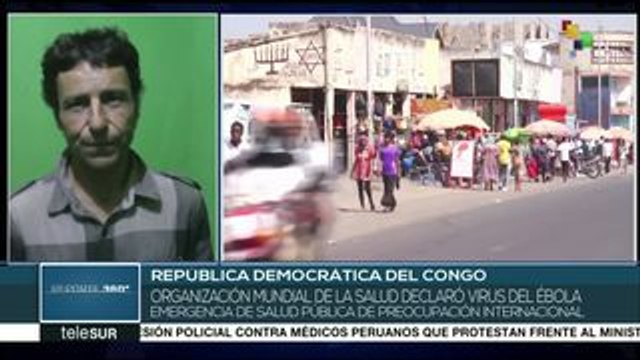 OMS declara brote de ébola en RDC emergencia de salud pública