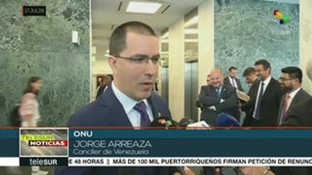Canciller de Venezuela: diálogo con oposición debe llegar a un acuerdo