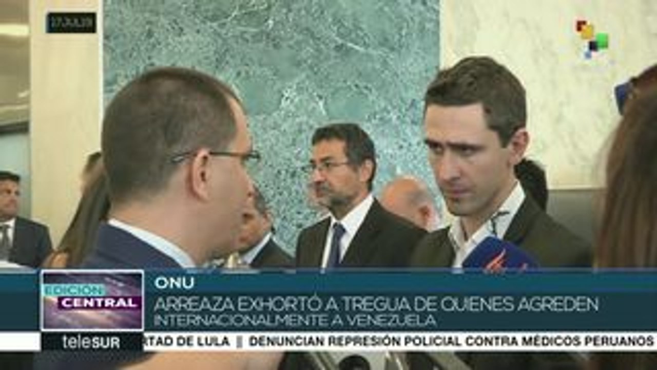 Canciller venezolano pide respeto a diálogos en Barbados