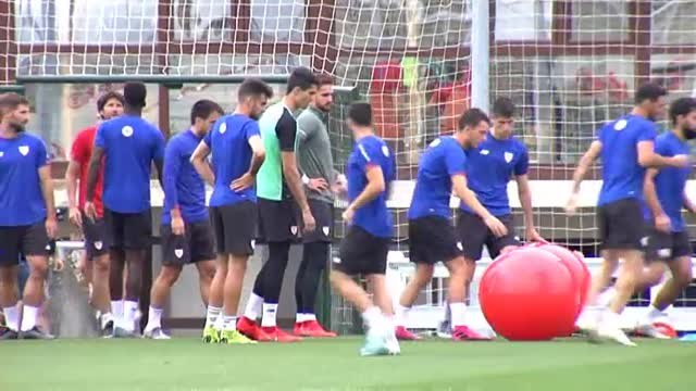 El Athletic de Bilbao continúa con los duros entrenamientos