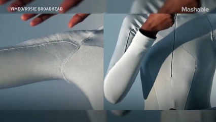 Le body futuriste contenant des bactéries pour éviter les odeurs