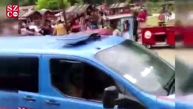 Uzungöl'de 'Irak Kürt Bölgesel Yönetimi' bayrağı PKK paçavrası sanılınca ortalık karıştı