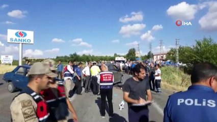 Adıyaman’da feci kaza: 1 ölü, 1 yaralı