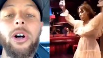 Steph Curry Calls Out Trolls Who Roasted His Wife's Dancing With Epic Clapback