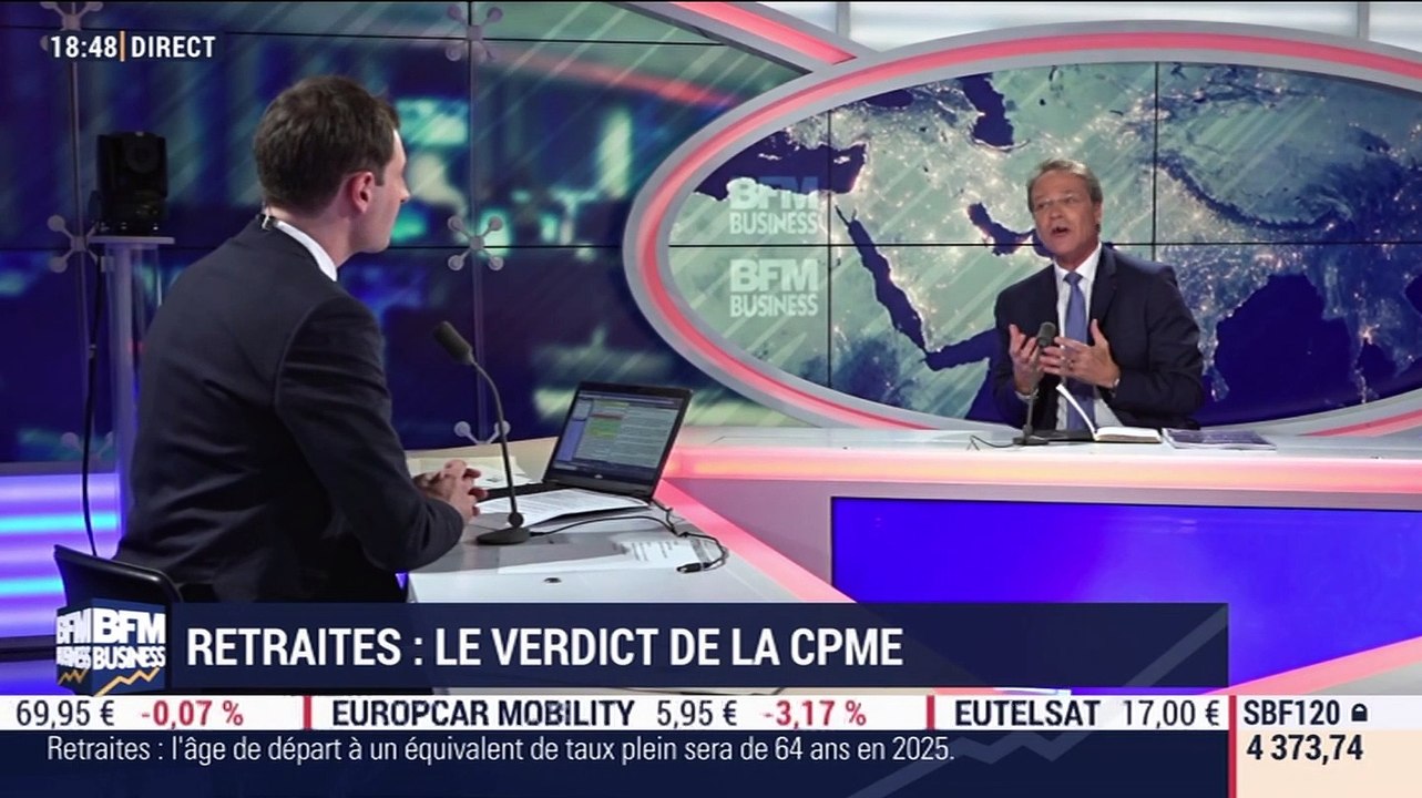 Retraites: Le verdict de la CPME - 18/07
