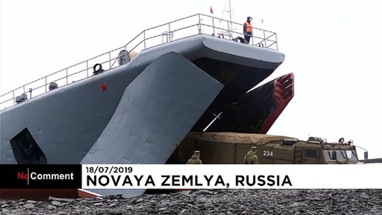 Raketenübungen der russischen marine