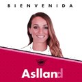 Así anunció el CD Tacón el fichaje de la delantera sueca Kosovare Asllani
