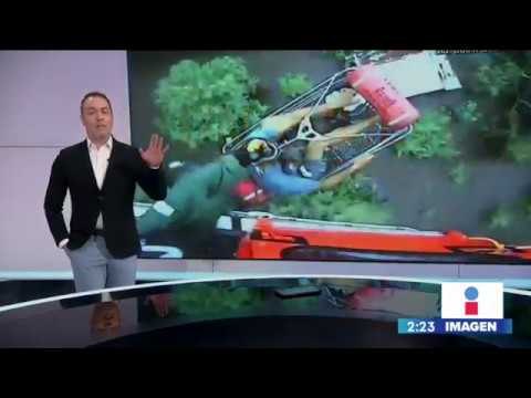 Huracán Barry se debilita a tormenta tropical | Noticias con Yuriria Sierra