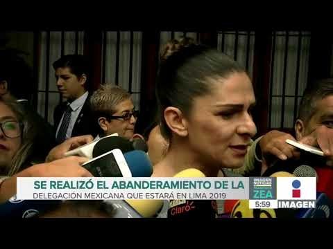 López Obrador abandera a la delegación mexicana para Juegos Panamericanos en Lima 2019