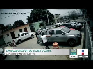 Dan a conocer imágenes de un excolaborador de Javier Duarte participando en un secuestro.