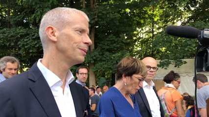 Le ministre de la Culture salue le modèle économique des Charrues