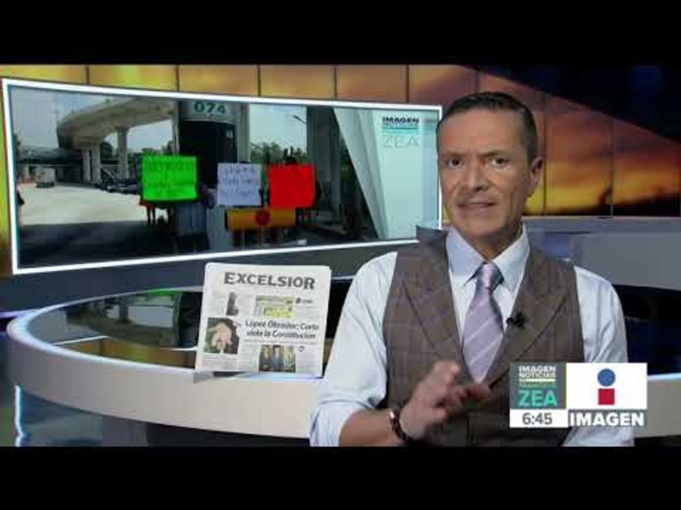 Policías Federales protestaron frente a la Secretaría de Gobernación | Noticias con Francisco Zea