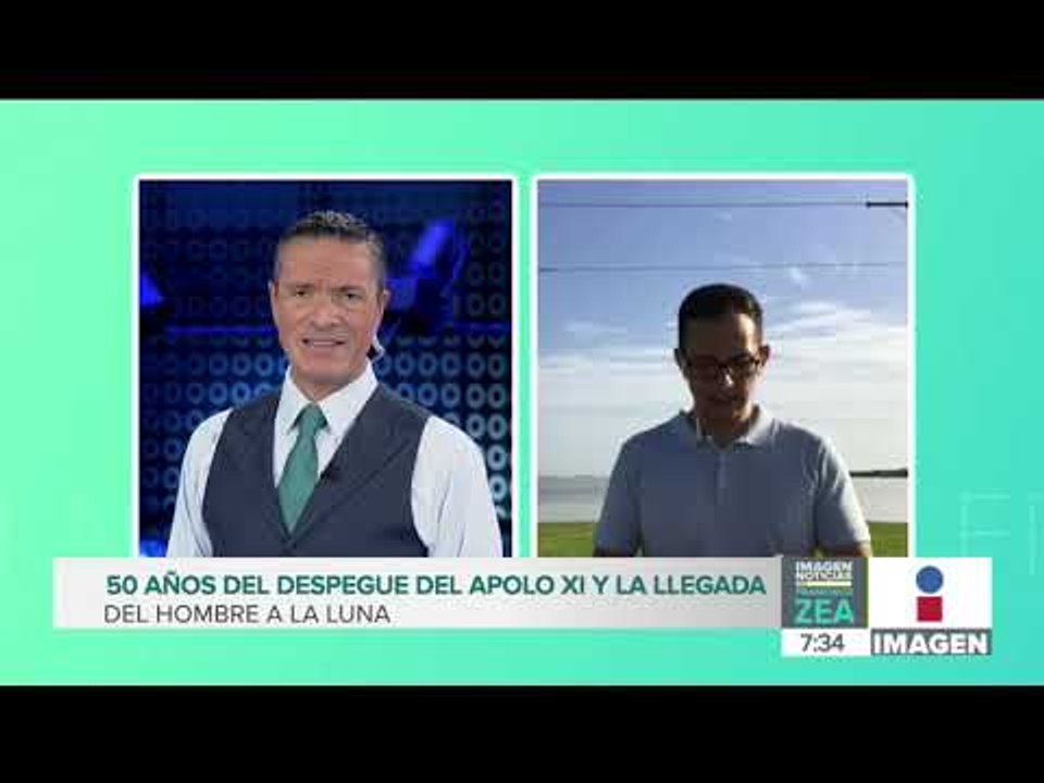 Así fue el lanzamiento del "Apolo 11" el 16 de julio de 1969 | Noticias con Francisco Zea